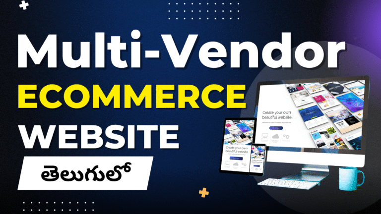 Multi Vendor/Seller Ecommerce Website like Amazon & Flipkart